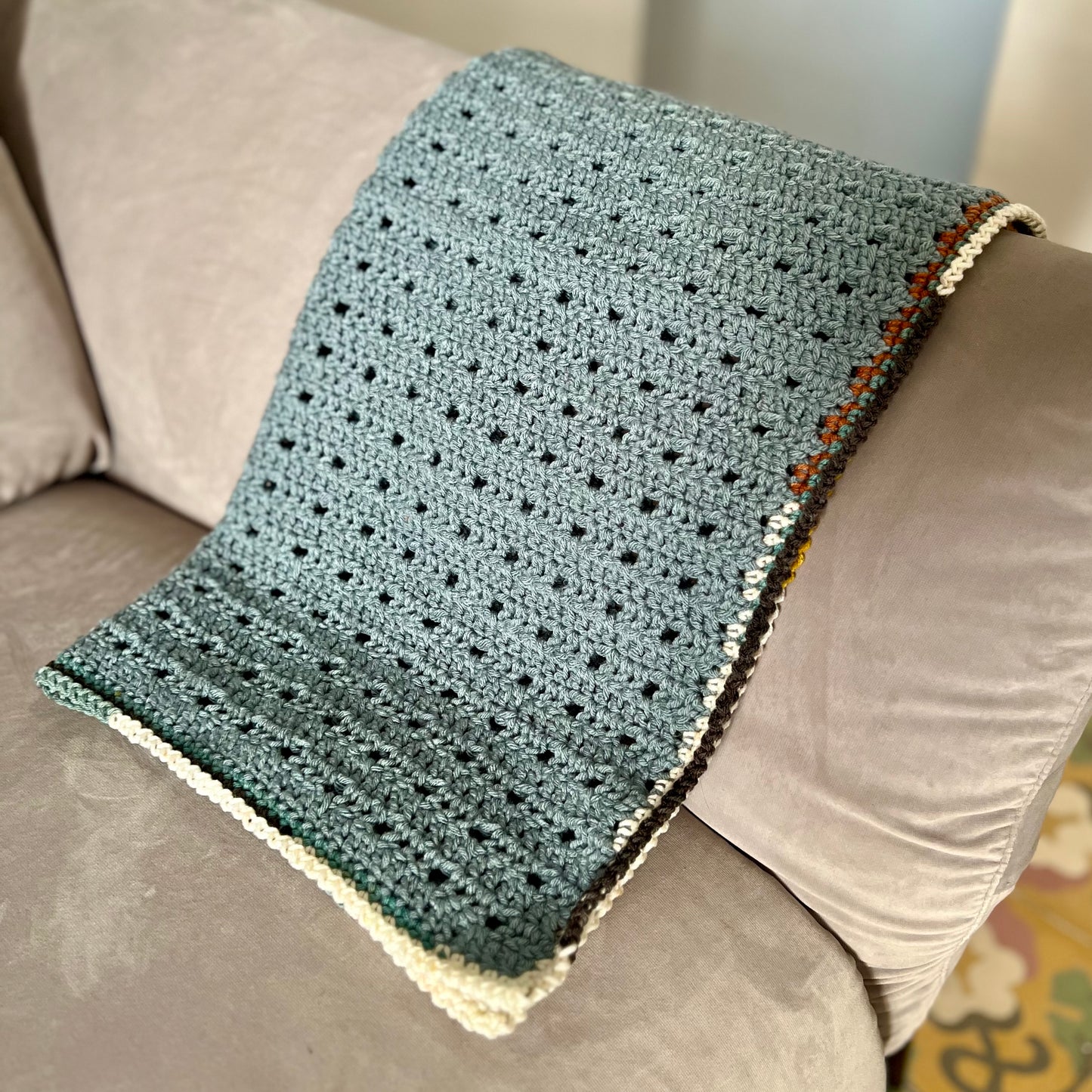 The Ezra Lovey Baby Blanket