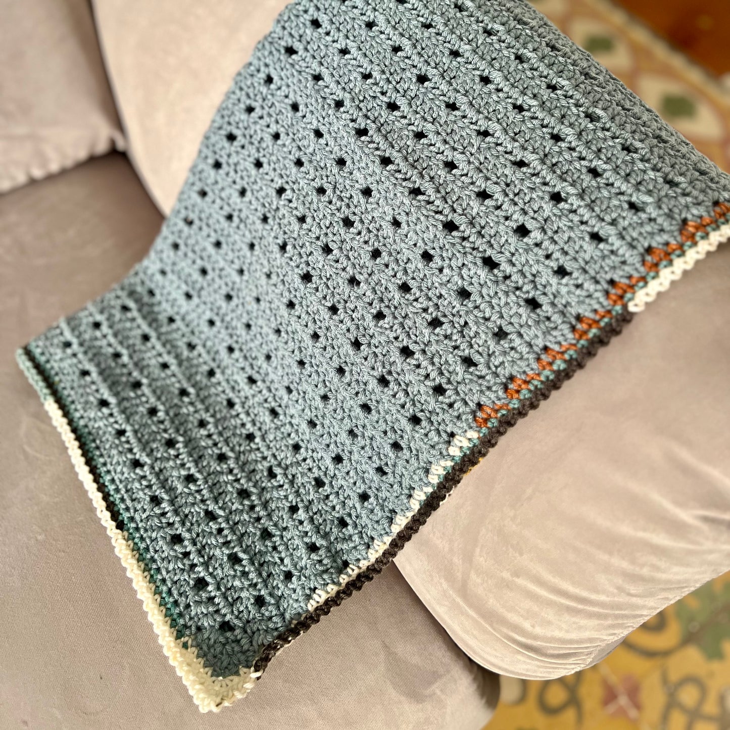 The Ezra Lovey Baby Blanket