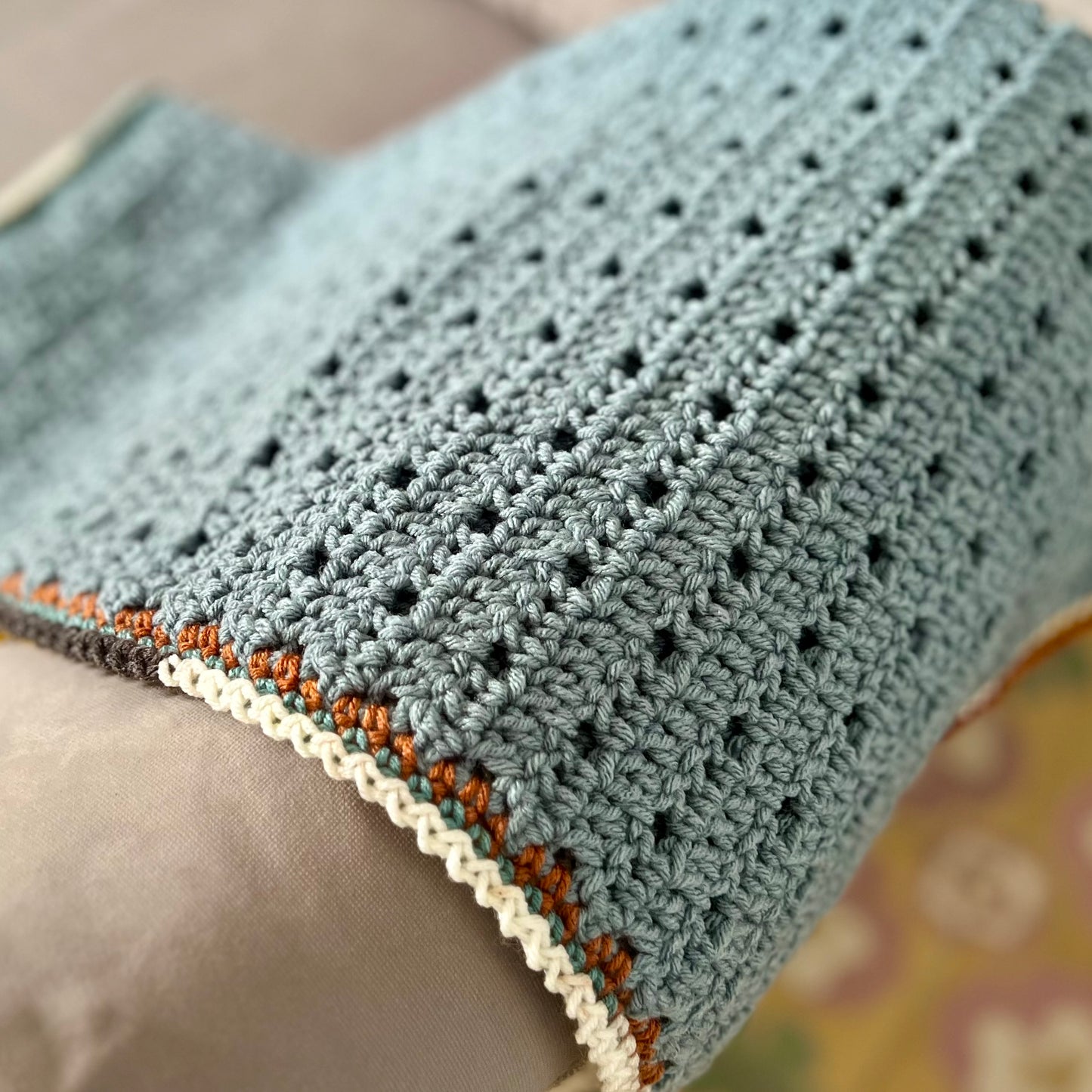 The Ezra Lovey Baby Blanket